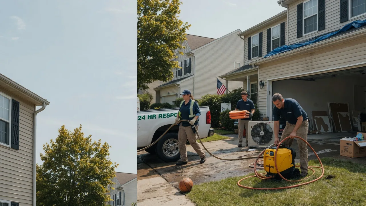 Emergency Water Damage Restoration in Blackwater, VA near me